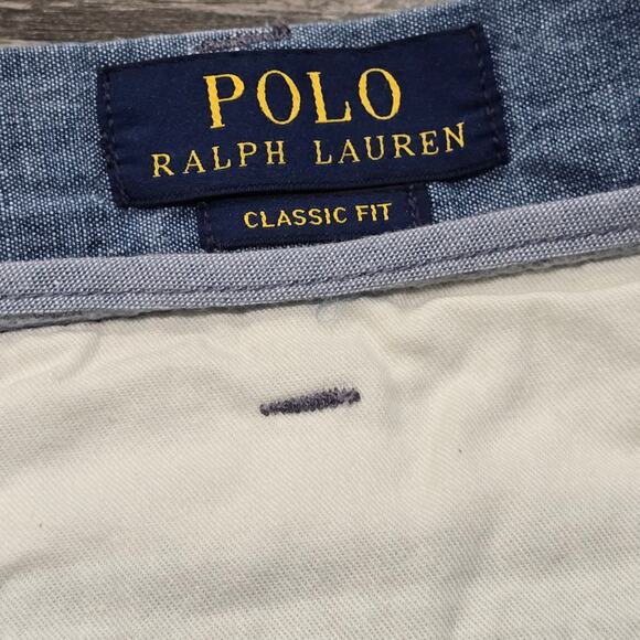 Polo Ralph Lauren Blue Classic Fit Shorts - Picture 3 of 7